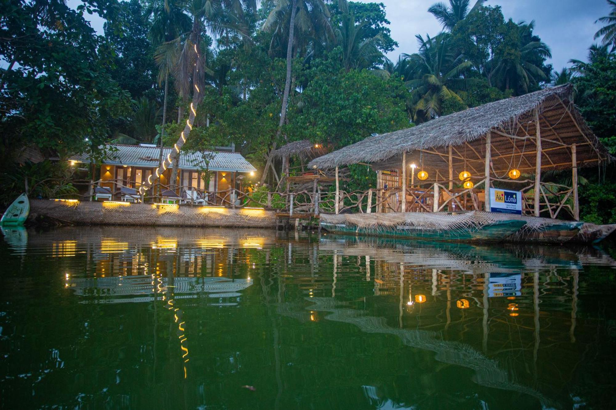 Aki Luna Lagoon Resort Hikkaduwa Exterior foto